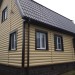 Сайдинг "blockhouse" под бревно, Престиж ВН-01, золотистый купить в Зеленограде