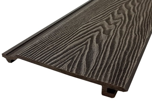 Сайдинг Darvolex 185x19x3000мм, 3D тиснение Венге купить в Зеленограде