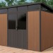 Сарай Defender из ДПК 9х7 (5.95 кв.м) купить в Зеленограде