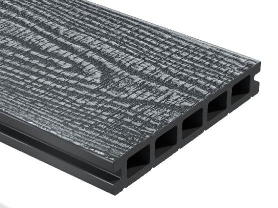 Террасная доска из ДПК WOODVEX Expert Antique Stone Gray купить в Зеленограде