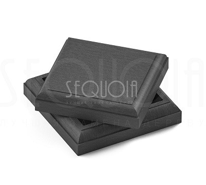 Комплект крышка/юбка для столба SEQUOIA GRAY купить в Зеленограде