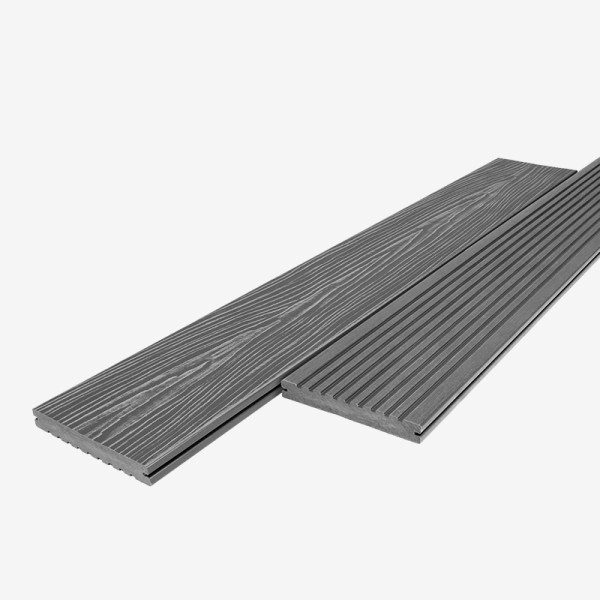 Террасная доска из ДПК RusDecking Unodeck Solid - Серый купить в Зеленограде