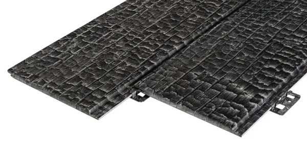 Фиброцементные панели FCSPRO Decor Wood Click Угольное купить в Зеленограде
