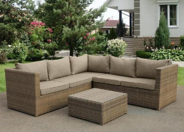 Комплект мебели AFINA плетеной из иск. ротанга YR825B Beige купить в Зеленограде