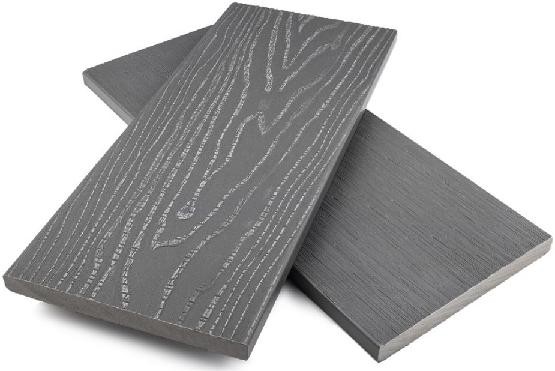 Заборная доска ДПК полнотелая NanoWood Серый купить в Зеленограде