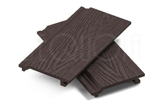 Доска фасадная ДПК 3D SEQUOIA Evolution WOOD BROWN купить в Зеленограде
