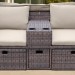 Комплект мебели AFINA плетеной из иск. ротанга AFM-330B Brown купить в Зеленограде