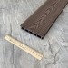 Террасная доска из ДПК  Latitudo Euro 3D 139х27 Шоколад купить в Зеленограде