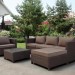 Комплект мебели AFINA плетеной из иск. ротанга YR821A Brown/Beige купить в Зеленограде