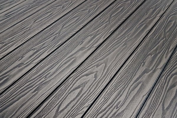 Террасная доска из ДПК Terrapol Смарт 3D Полнотелая с пазом Черное дерево купить в Зеленограде