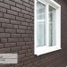 Фасадная панель Ю-Пласт Стоун Хаус Кирпич Коричневый купить в Зеленограде