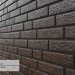Фасадная панель Ю-Пласт Стоун Хаус Кирпич Коричневый купить в Зеленограде