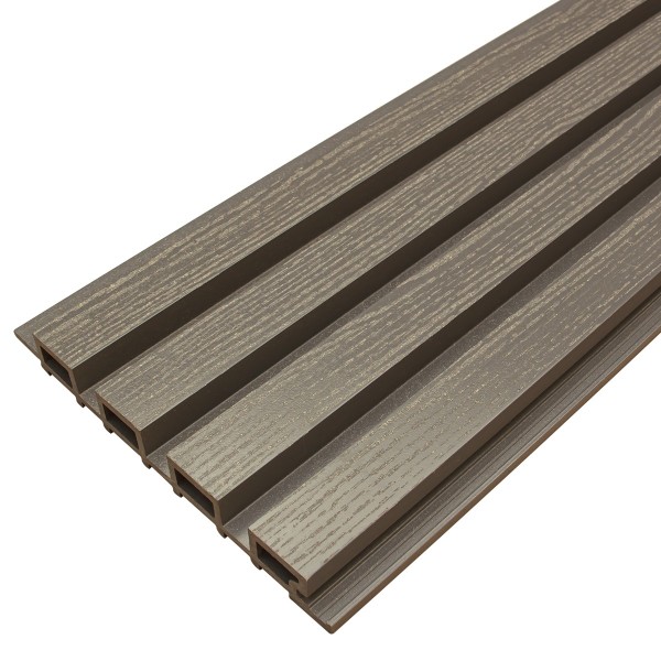 Фасадная доска из ДПК Faynag Wood Рейка Графит купить в Зеленограде