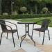 Комплект плетеной мебели AFINA из иск. ротанга Асоль-LR02 LRC-02/LRT-02-D60 Dark Brown купить в Зеленограде