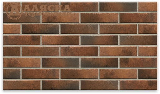 Фасадные Термопанели Аляска Retro Brick Chili. 24 купить в Зеленограде