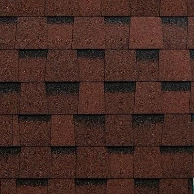 Двухслойная ламинированная черепица Shinglas, серия Фазенда – Красный купить в Зеленограде