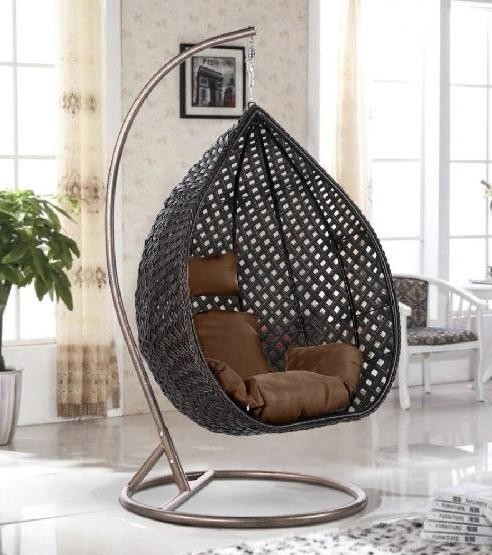 Кресло Подвесное из искусственного ротанга AFM-250B-XL Brown купить в Зеленограде