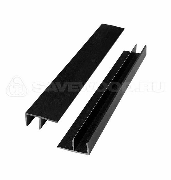F-профиль ДПК Savewood – Чёрный купить в Зеленограде