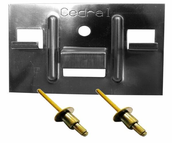 КЛЯММЕР + ЗАКЛЁПКА ДЛЯ CEDRAL CLICK 250 ШТ купить в Зеленограде
