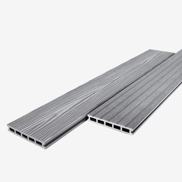 Террасная доска из ДПК RusDecking Unodeck Mogano - Серый купить в Зеленограде