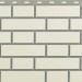 Фасадная панель Альта-Профиль, Кирпич Клинкерный, Белый купить в Зеленограде