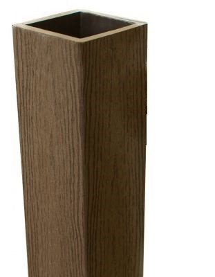 Столб опорный Woodvex Co-Extrusion Кофе купить в Зеленограде