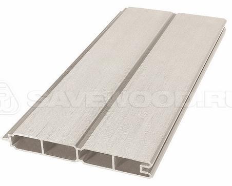 Заборный профиль из ДПК Savewood SW Agger матовый бежевый купить в Зеленограде